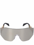 VERSACE - Medusa Coin Mask Metal Sunglasses