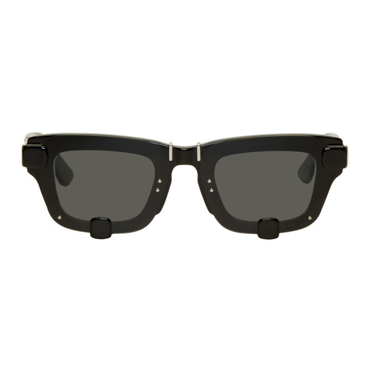 Photo: Y/Project Black Linda Farrow Edition 4 D-FRAME Sunglasses