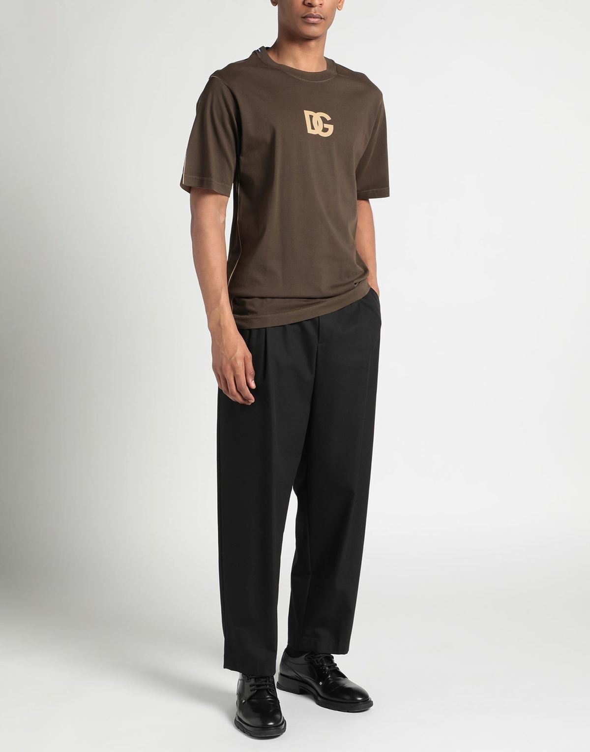 Dolce & gabbana Mens T-shirt Khaki