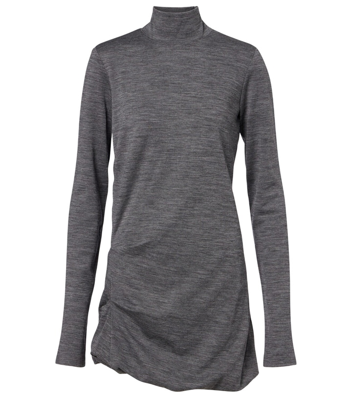 Photo: Sportmax Luigia wool and cotton-blend minidress