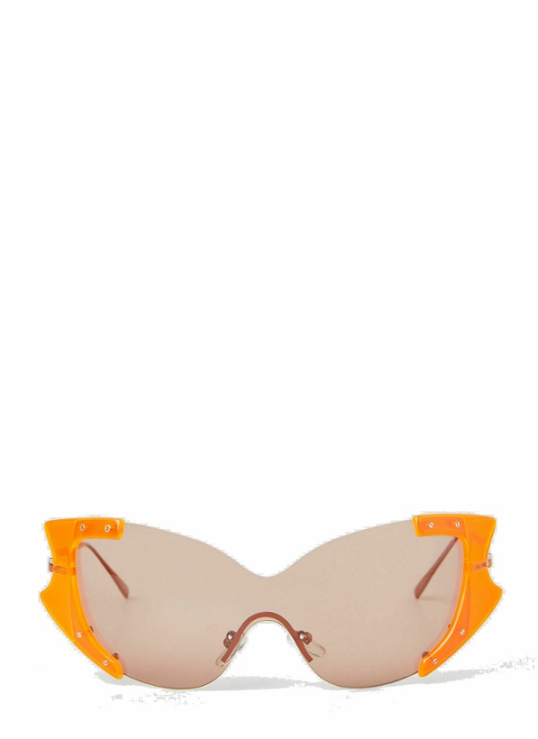 Photo: Diablo Visor Sunglasses in Orange