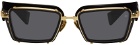Balmain Black & Gold Admirable Sunglasses
