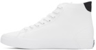 Lacoste White Gripshot Mid Sneakers