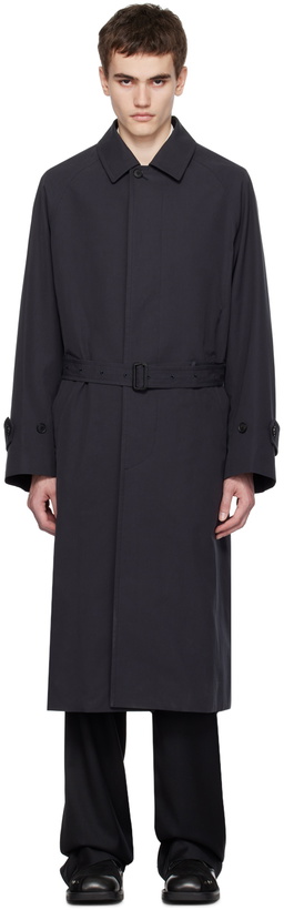 Photo: AURALEE Gray Finx Trench Coat