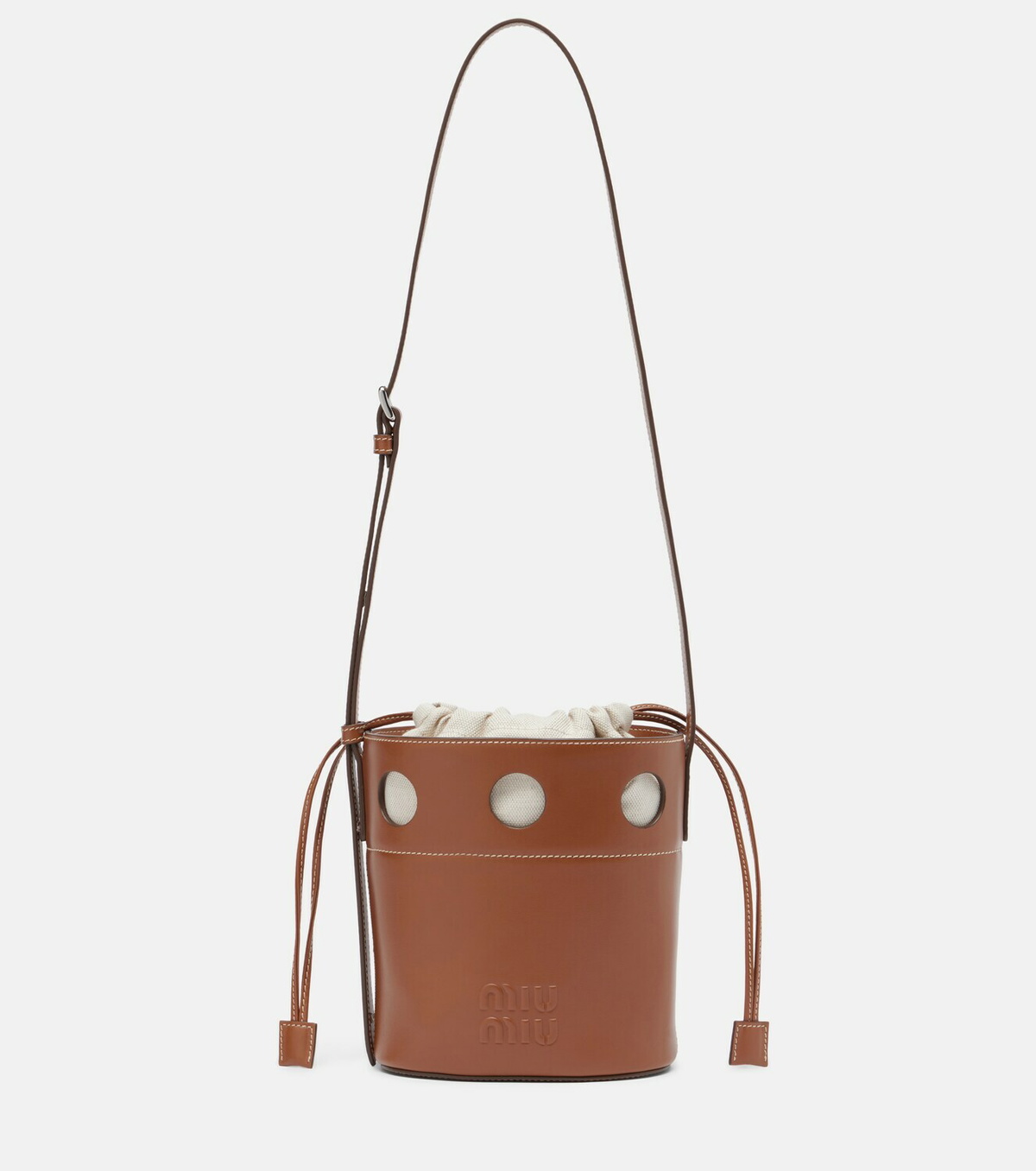Miu Miu Leather bucket bag