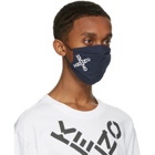 Kenzo Three-Pack Multicolor Sport Logo Face Masks
