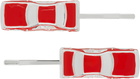 Marland Backus Red Traffic Jam Hairpin Set