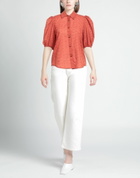 Jijil Womens Shirt Brick