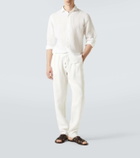 Thom Sweeney Linen straight pants