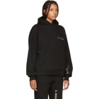 Alexander Wang Black Credit Card Hoodie