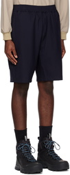 Stone Island Navy Drawstring Shorts