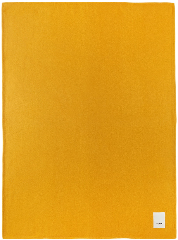 Photo: Tekla Yellow Pure New Wool Blanket
