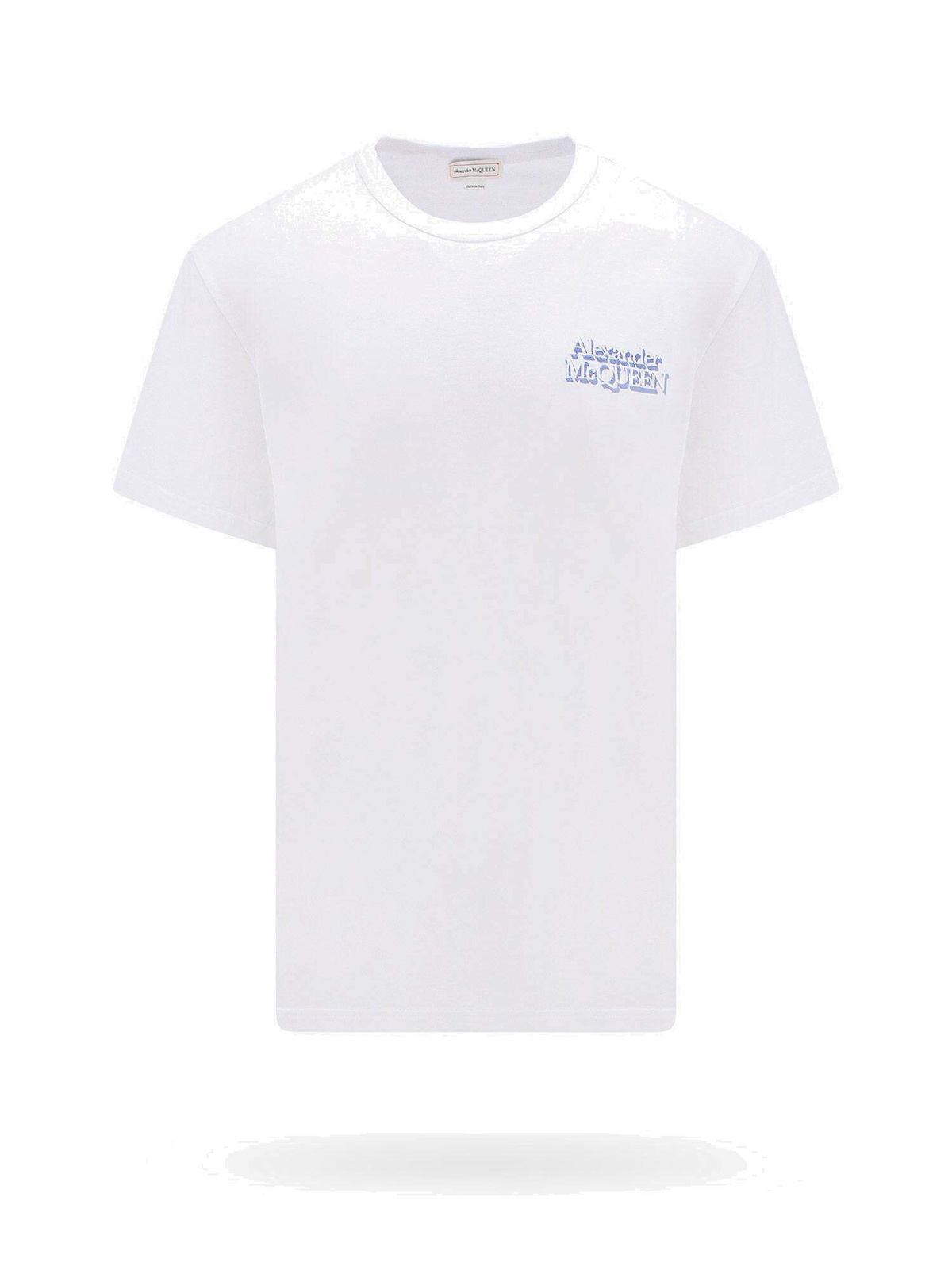 Alexander Mcqueen T Shirt White Mens Alexander McQueen