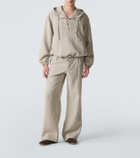 Stòffa Hooded linen jacket