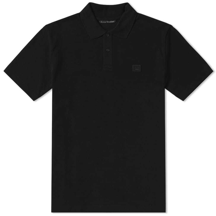 Photo: Acne Studios Elton Face Polo Black