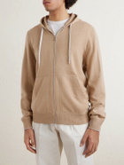 Brunello Cucinelli - Cashmere Zip-Up Hoodie - Neutrals