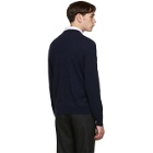Giorgio Armani Navy Cashmere Sweater