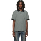 Carhartt Work In Progress Navy & Green Dion Polo