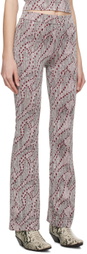 Eckhaus Latta Multicolor Shrunk Trousers