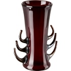 EDEN power corp Red Jeune Tom Edition Harkonnen Spiked Vase