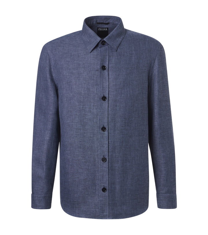 Photo: Zegna Cashmere, linen and silk overshirt