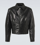 Kiko Kostadinov Lur leather jacket