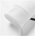 Under Armour - Forge Jersey-Panelled Piqué Tennis Jacket - Men - White