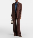 Brunello Cucinelli Monili leather and suede espadrilles