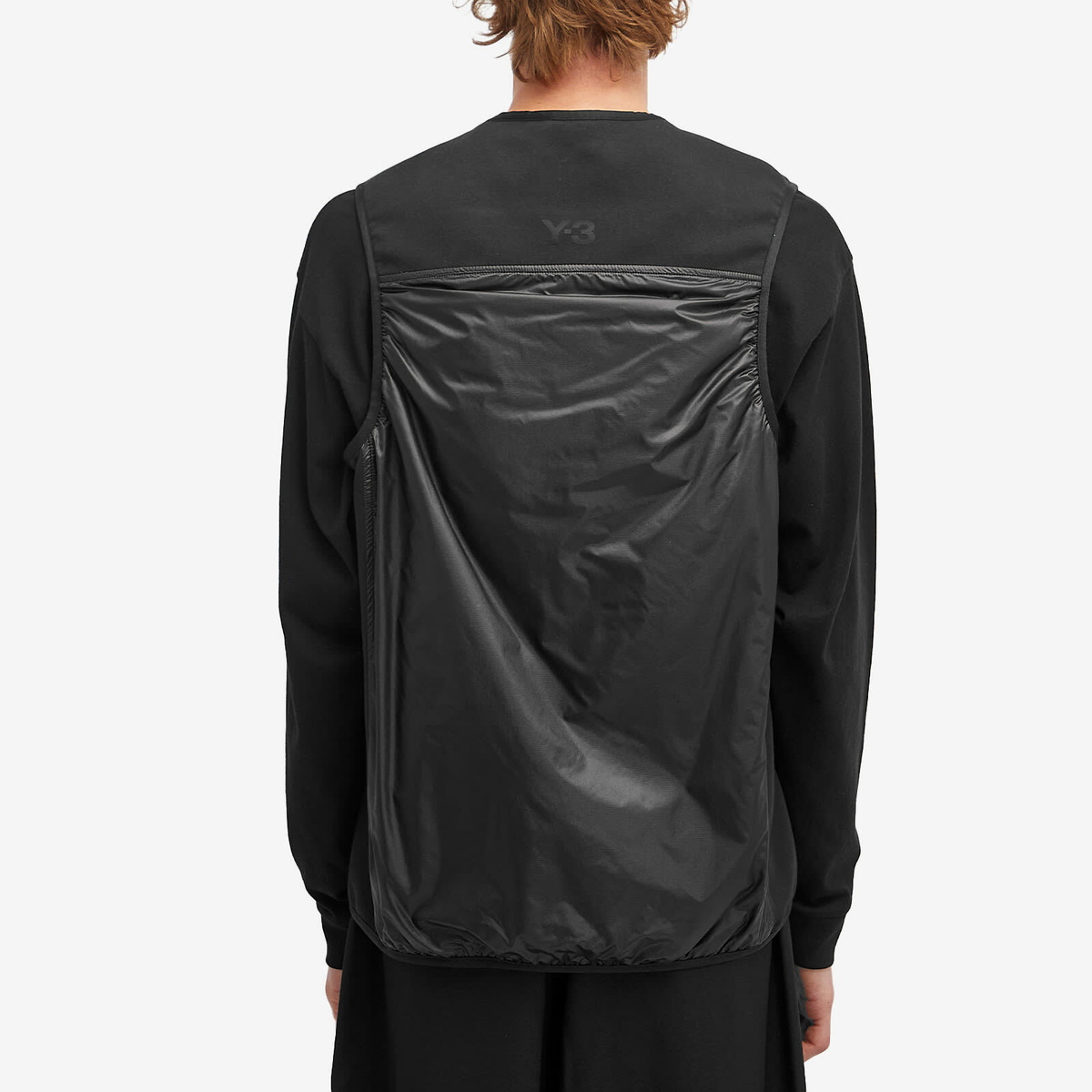 Y-3 Men's Liner Vest in Black Y-3