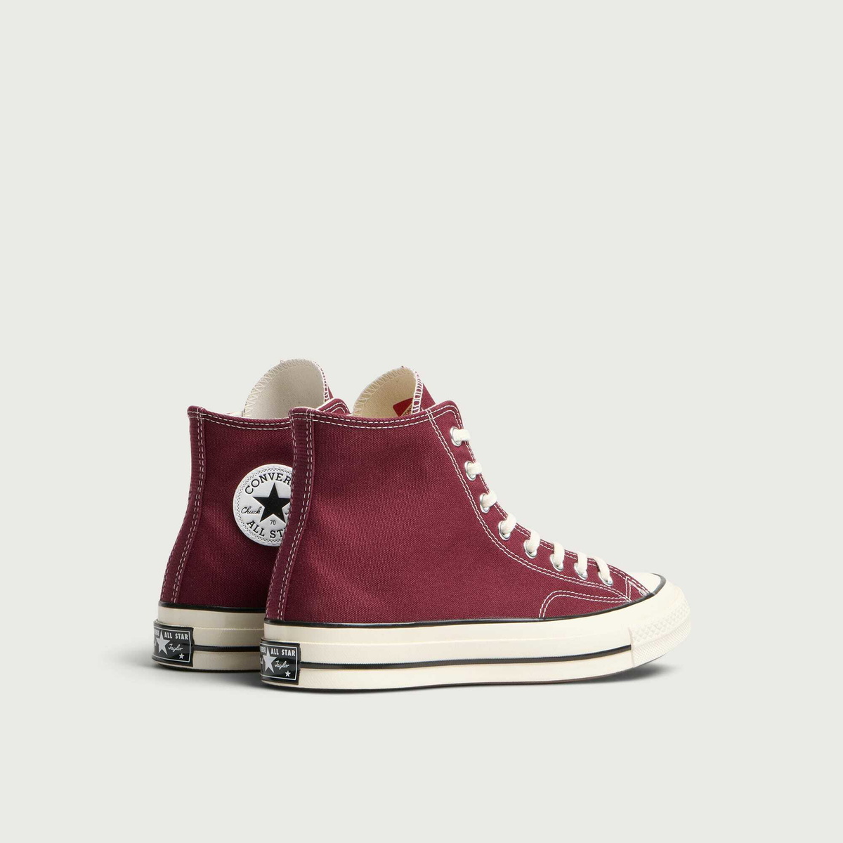 Converse Chuck Taylor 1970s Hi Sneaker in Deep Bordeaux/Egret/Black