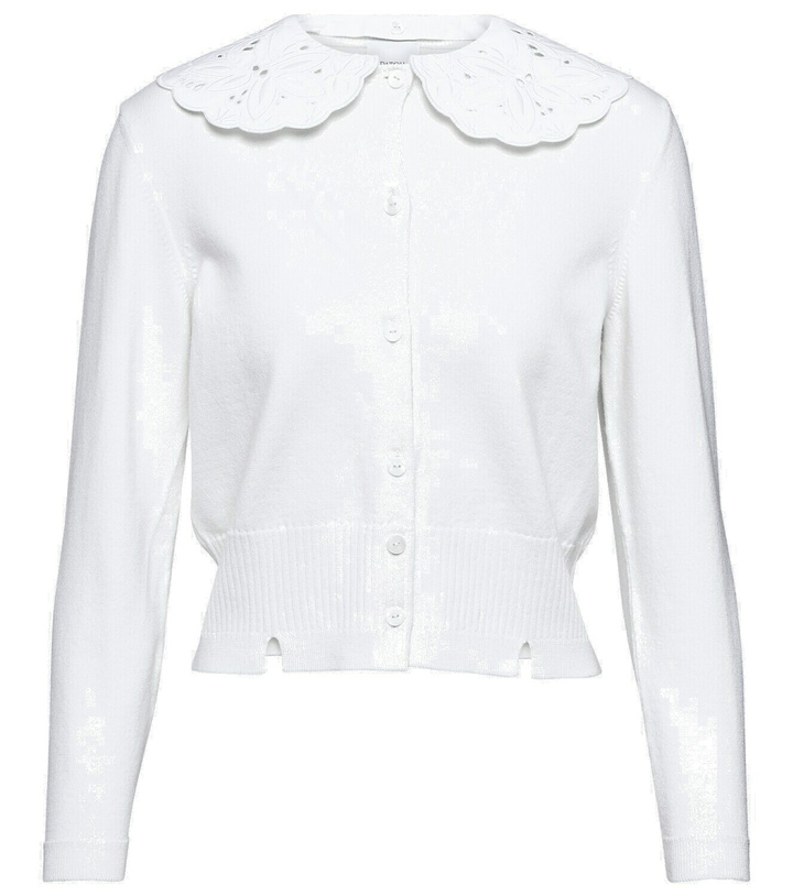 Photo: Patou Convertible wool-blend cardigan