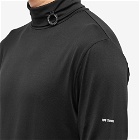 Fred Perry x Raf Simons Roll Neck Top in Black