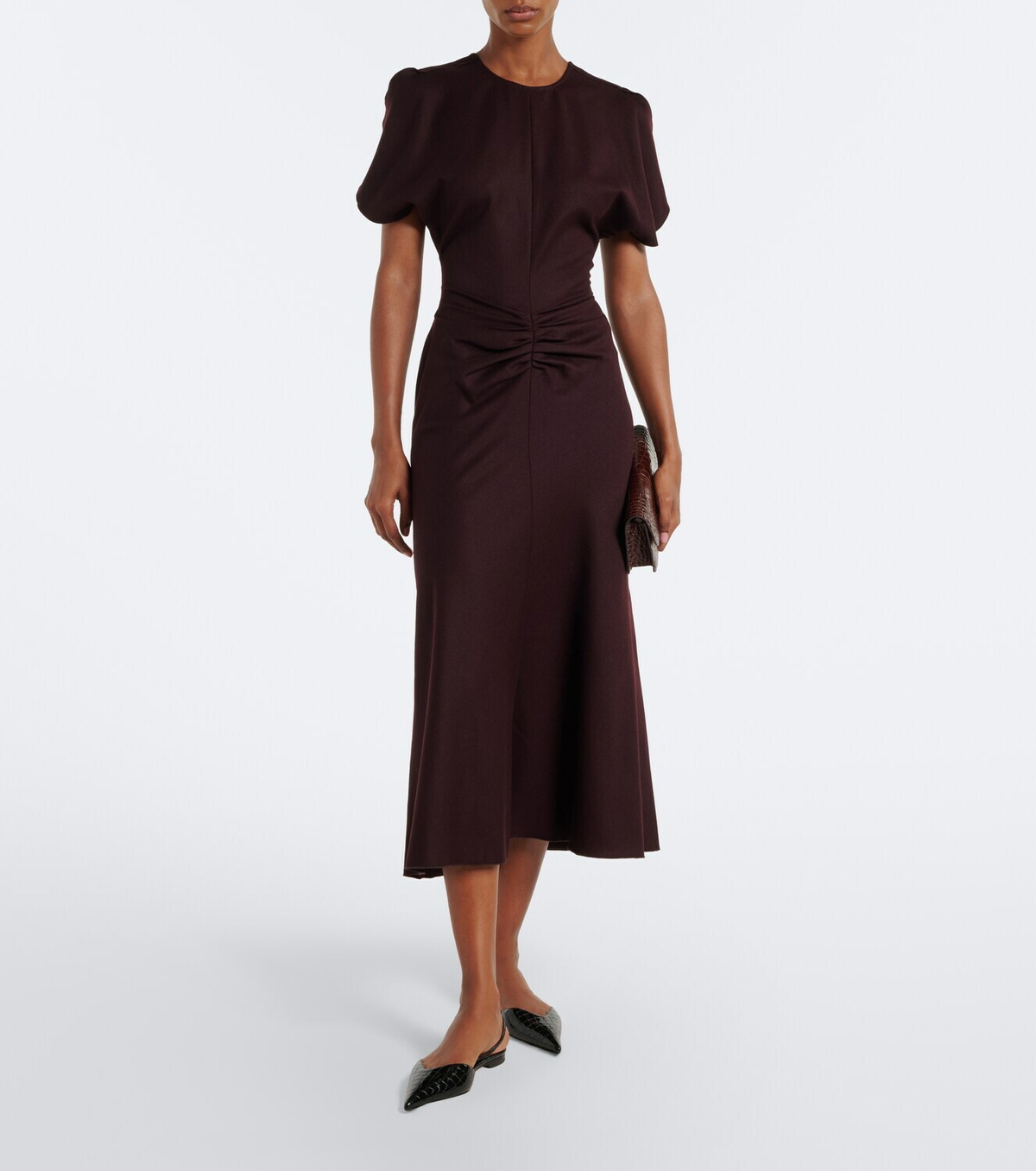 Victoria Beckham Victoria leather slingback flats