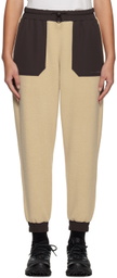 Outdoor Voices Beige PrimoFleece Jogger Lounge Pants