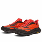 HOKA ONE ONE Men's Mafate Speed 4 Lite Sneaker in Neon Flame/Black