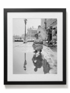 Sonic Editions - Framed 1961 Mifune Filming Venice Print, 16&quot; x 20&quot;