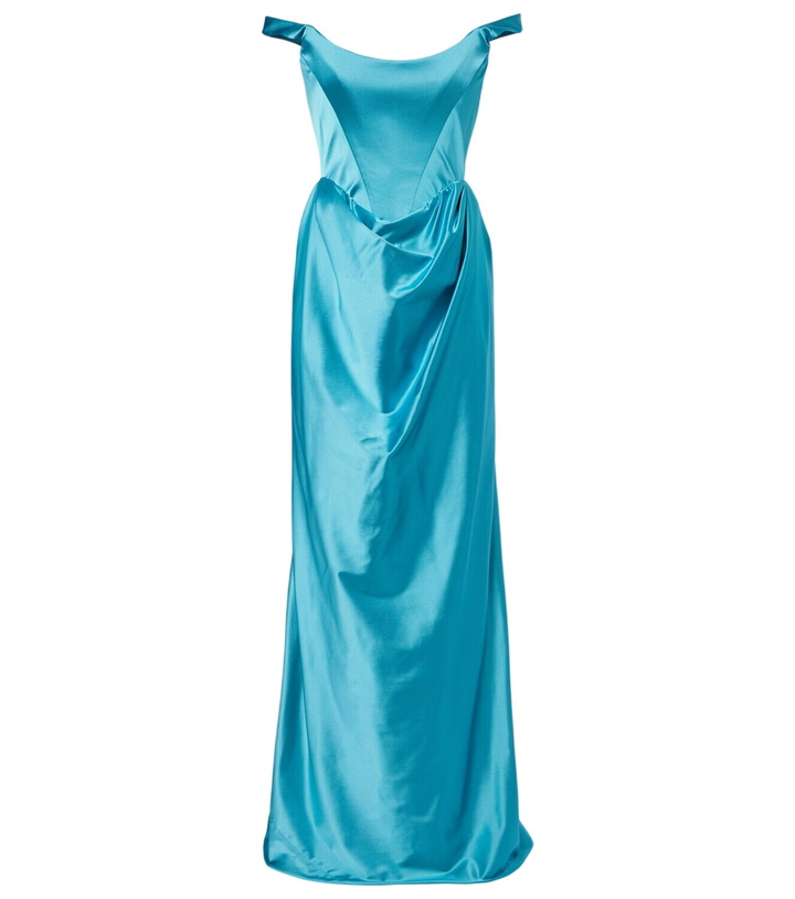 Photo: Vivienne Westwood Nova Camille satin bustier gown