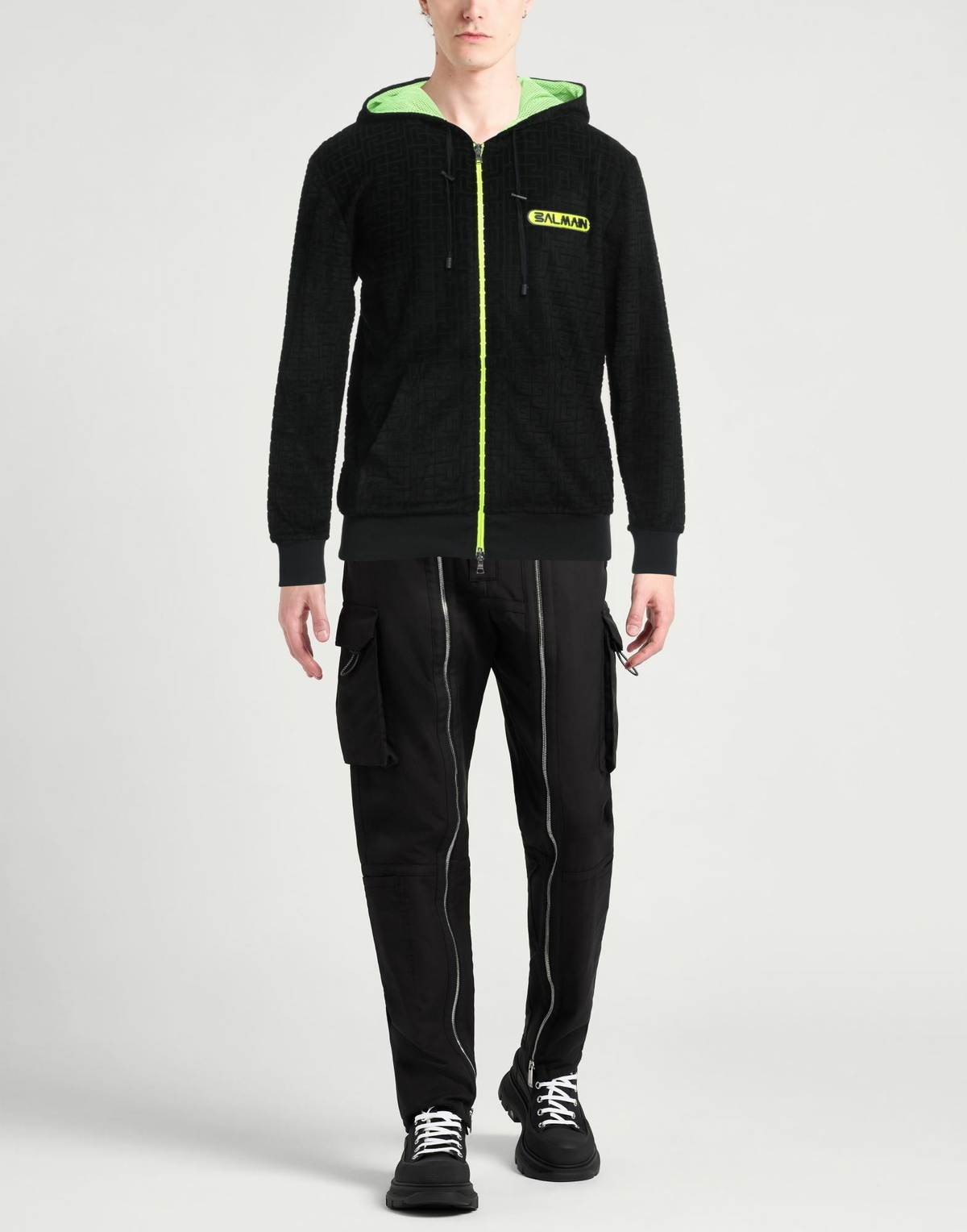 Balmain Mens Sweatshirt in Black