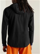 Nike Training - Unlimited Logo-Embroidered Shell Hooded Jacket - Black