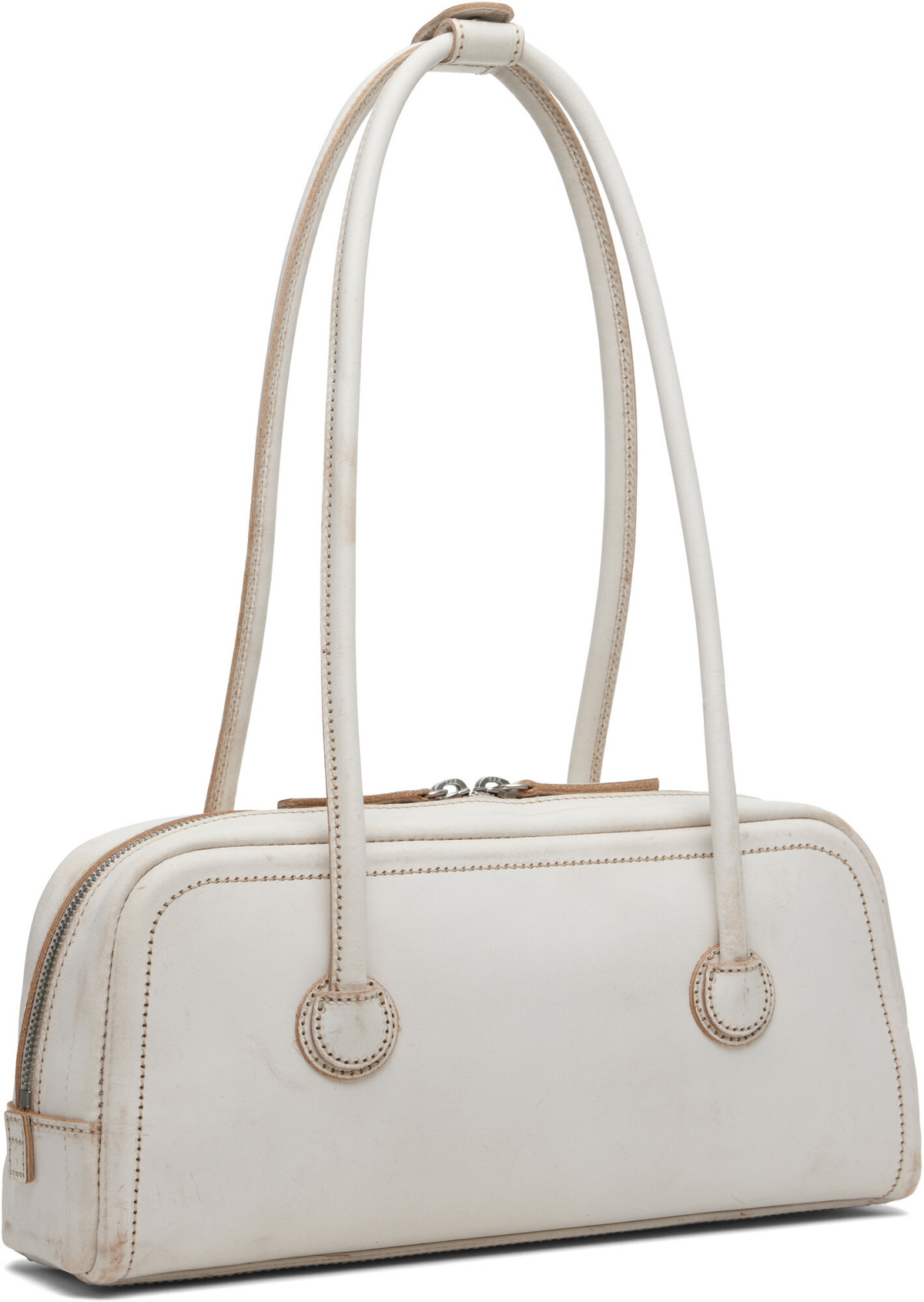 MARGESHERWOOD White Soft Boston EW Bag