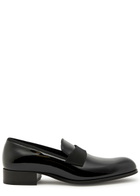 Tom Ford Edgar Patent Leather Evening Loafers Black