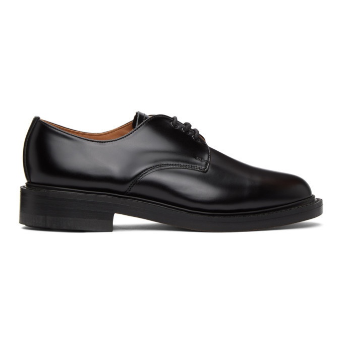 Photo: Comme des Garcons Homme Black NPS Edition Officer Gibson Derbys