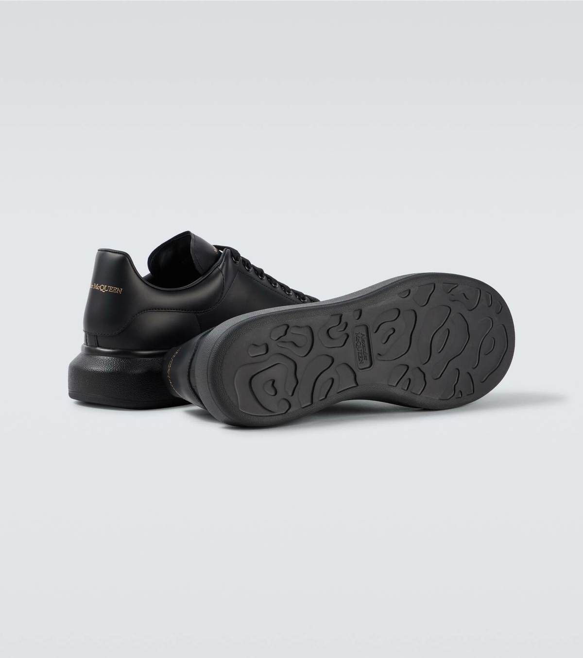 McQueen Oversized leather sneakers Alexander McQueen
