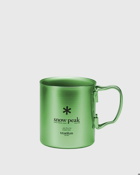 Snow Peak Titanium Single Wall Mug 450 Ml Green - Mens - Tableware