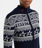 Perfect Moment Wool intarsia bodysuit