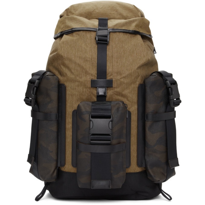 Photo: Master-Piece Co Black and Tan Large Rogue Backpack