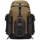 Master-Piece Co Black and Tan Large Rogue Backpack