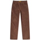 Dime Men's Classic Baggy Cord Pant in Brown