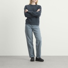 Dime Women's Relaxed Denim Pants in Steel Blue