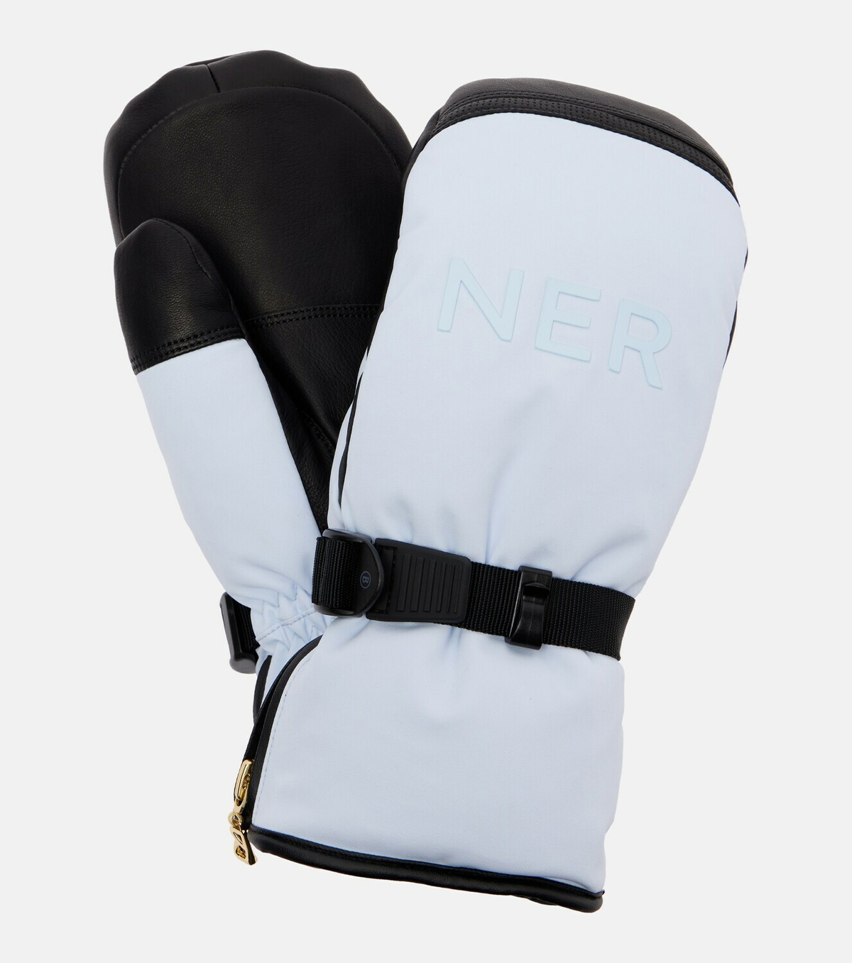 Bogner Flora logo ski mittens